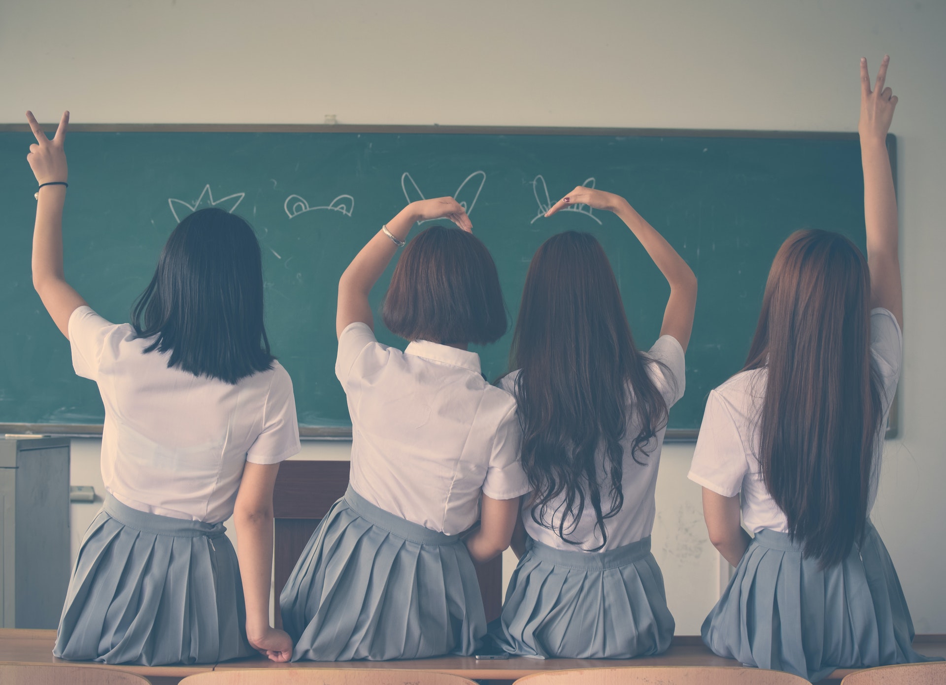 Κορίτσια στην τάξη