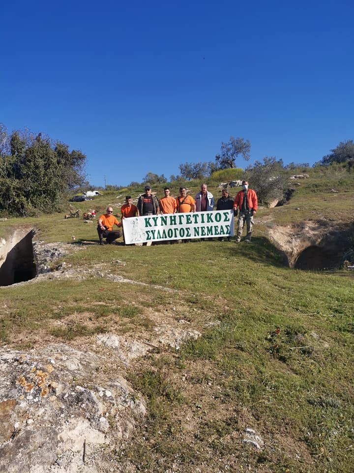Κυνηγετικός Σύλλογος Νεμέας: Καθαριότητα στον Αρχαιολογικό Χώρο Αηδονιών