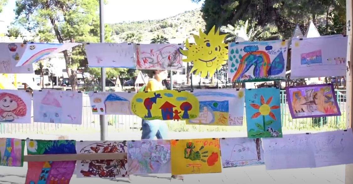 Ναύπλιο: Ζωγραφιές νηπίων θα πλημμυρίσουν την Πέργκολα