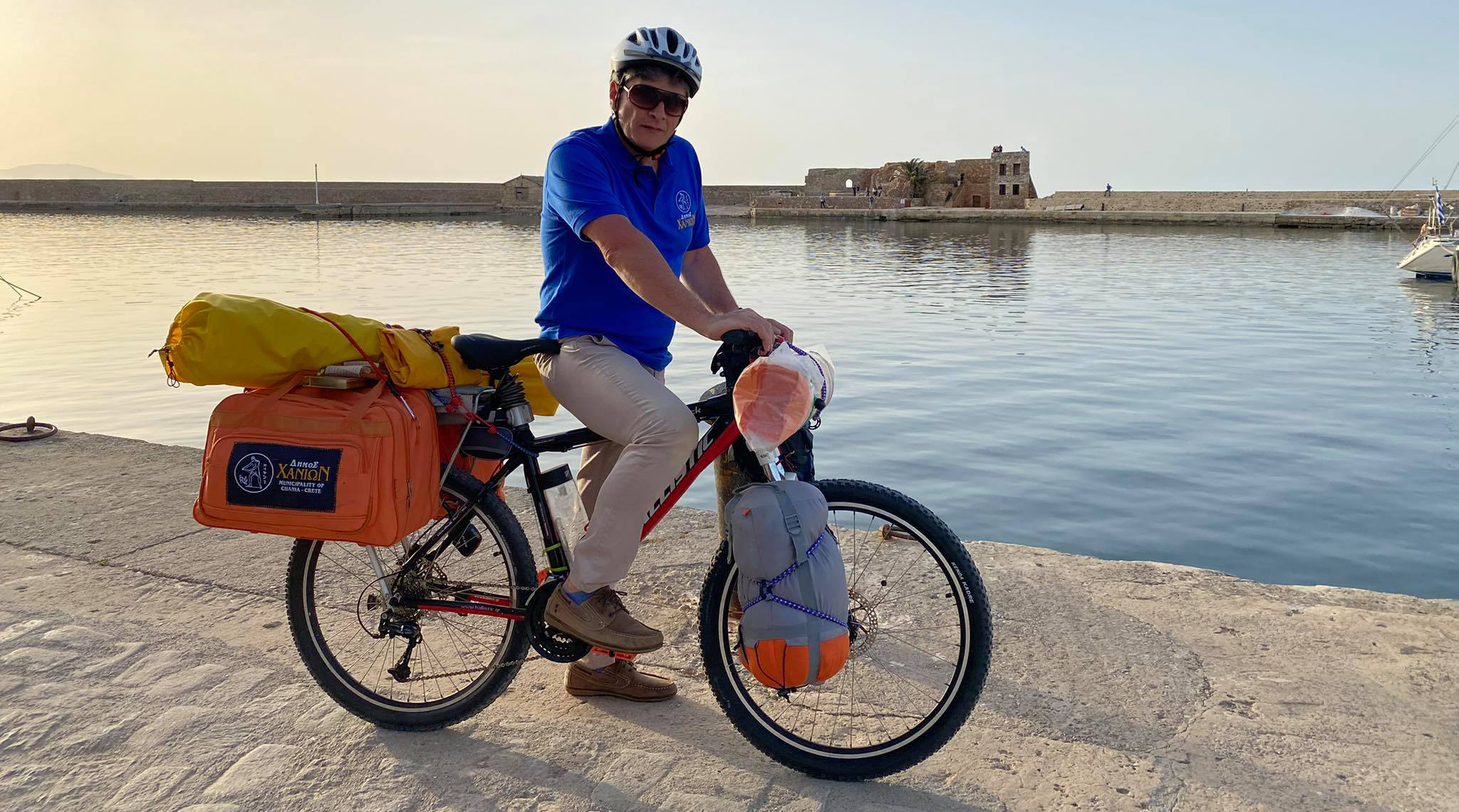 Ποδηλατικό ταξίδι 7.000 χλμ. περνά από την Αργολίδα πριν καταλήξει στα Χανιά