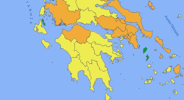 Τι θέση έχει η Πελοπόννησος στο νέο επιδημιολογικό χάρτη