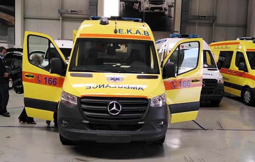 Δύο νέα ασθενοφόρα για το ΕΚΑΒ στην Αργολίδα