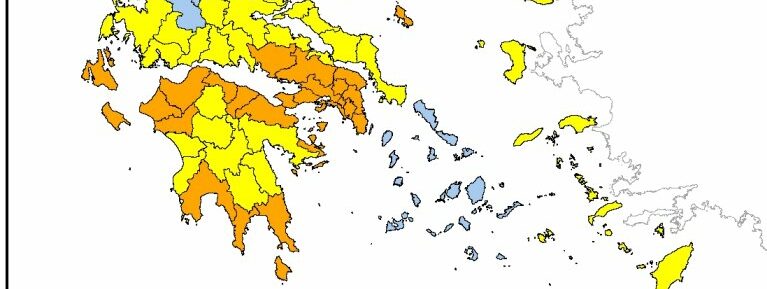 Κορινθία, Μεσσηνία, Λακωνία σε πορτοκαλί συναγερμό για φωτιές
