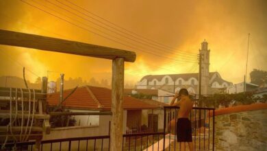 Οι καταστροφικές πυρκαγιές τον Ιούλιο στην Κύπρο