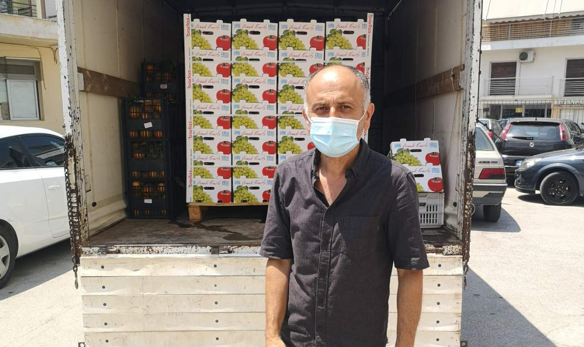 Ναύπλιο: Ένα φορτηγό φρούτα για το νοσοκομείο