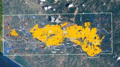 Ηλεία: Χιλιάδες στρέμματα καμένης γης - (χάρτης)