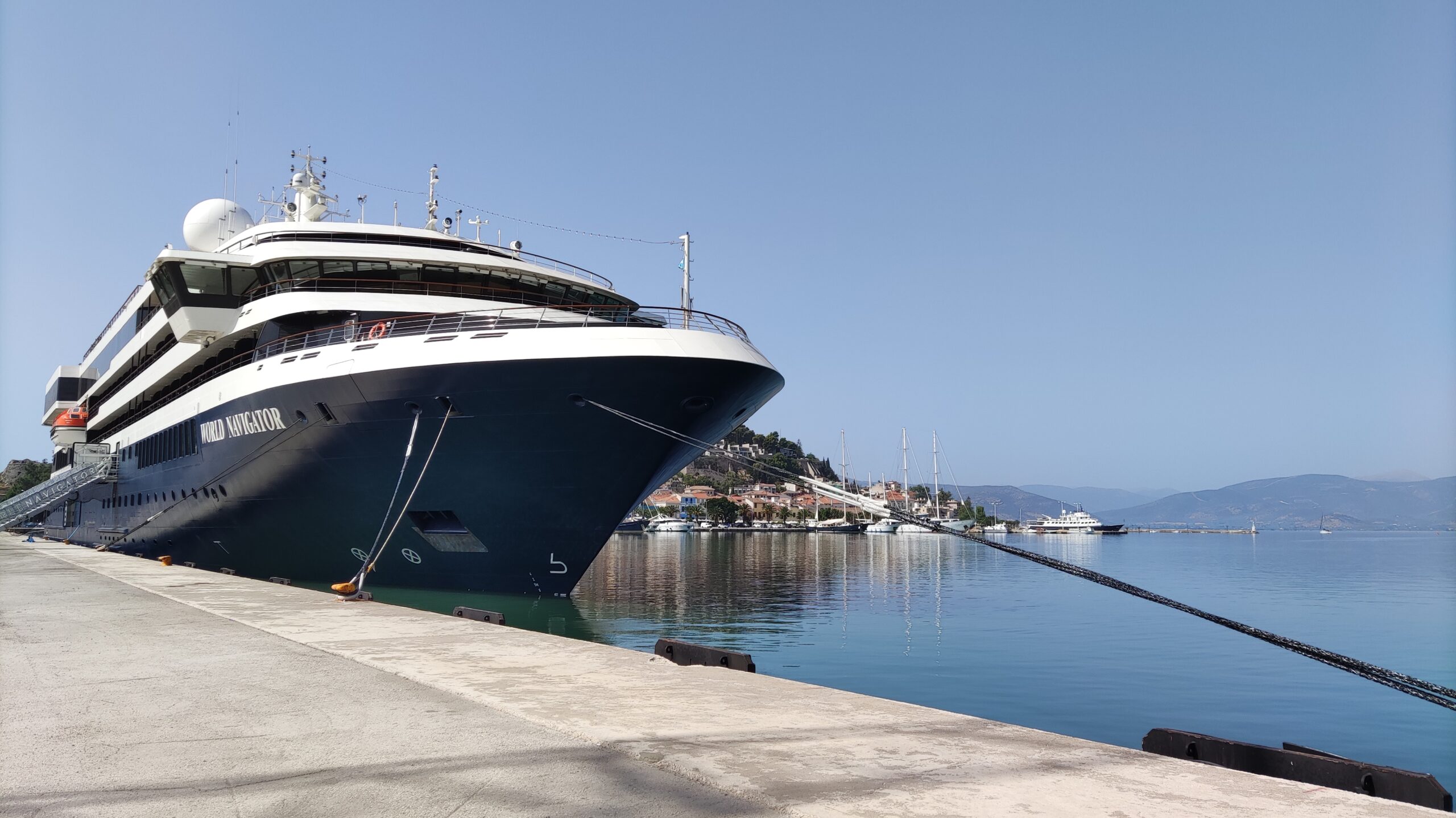 World Navigator: Ένα θηρίο στο λιμάνι του Ναυπλίου – Παρθενικό ταξίδι