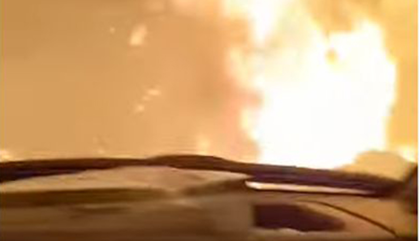 Φωτιά: Σλάλομ μέσα από τις φλόγες στη Γορτυνία (Βίντεο)