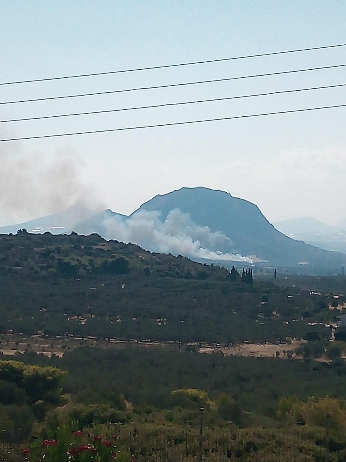 Φοβούνται φωτιές σήμερα σε Αργολίδα, Κορινθία και τμήμα της Λακωνίας