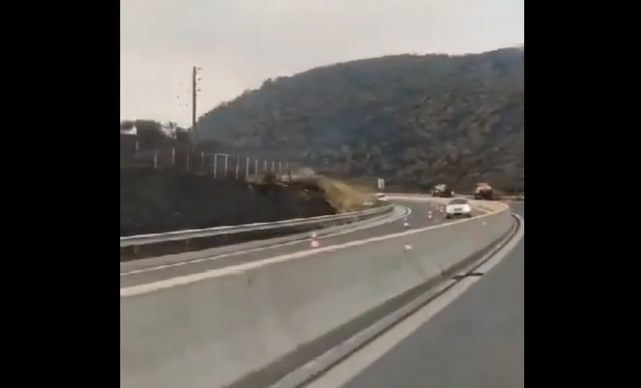 Φωτιά: Άνοιξε ο αυτοκινητόδρομος Κόρινθος – Τρίπολη – Καλαμάτα