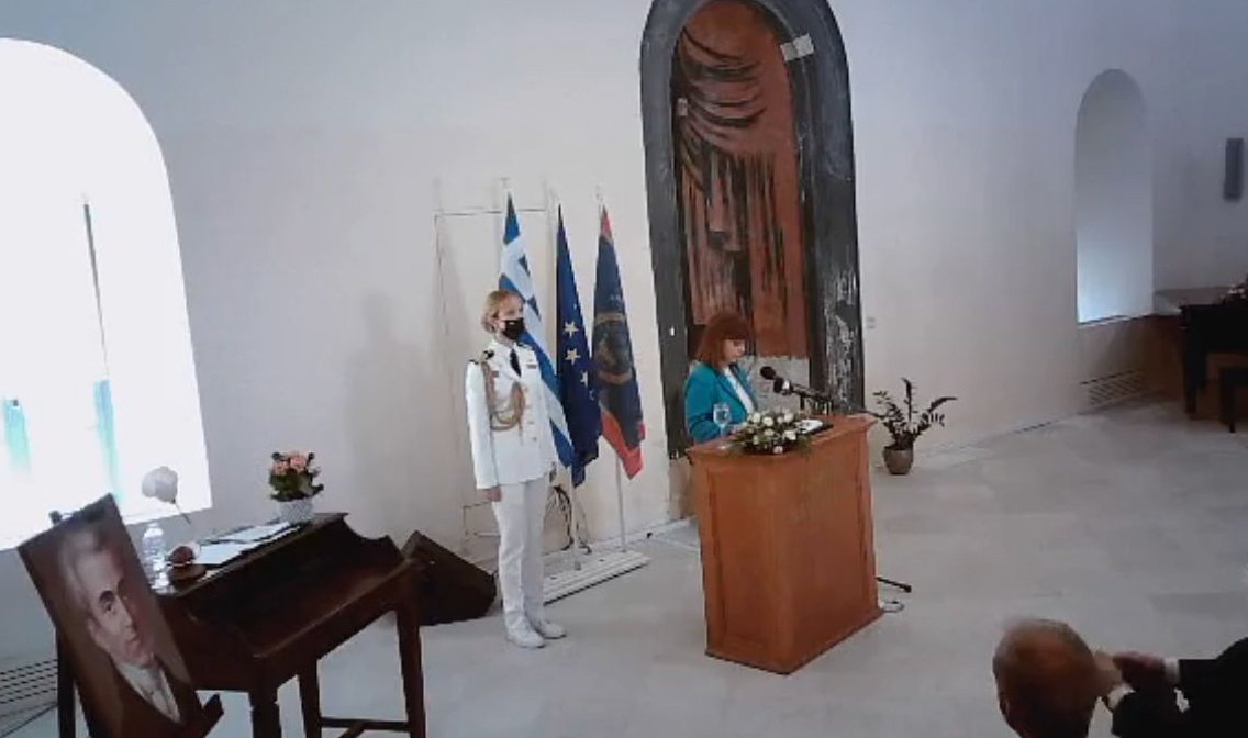 Κατερίνα Σακελλαροπούλου: Δείτε την ομιλία που έκανε η Πρόεδρος της Δημοκρατίας από το Ναύπλιο