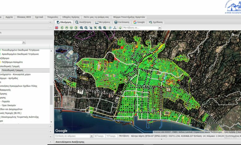 Ανάπτυξη συστήματος GIS για τις υποδομές του Δήμου
