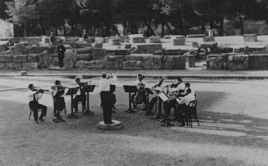 Συναυλία μπετόβεν στην Επίδαυρο 1935