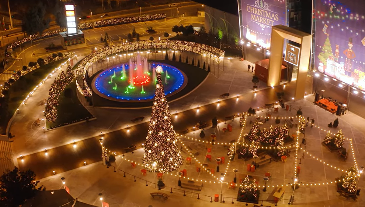 Χριστούγεννα στην Αθήνα: Οι ομορφότεροι στολισμοί της πόλης σε ένα βίντεο