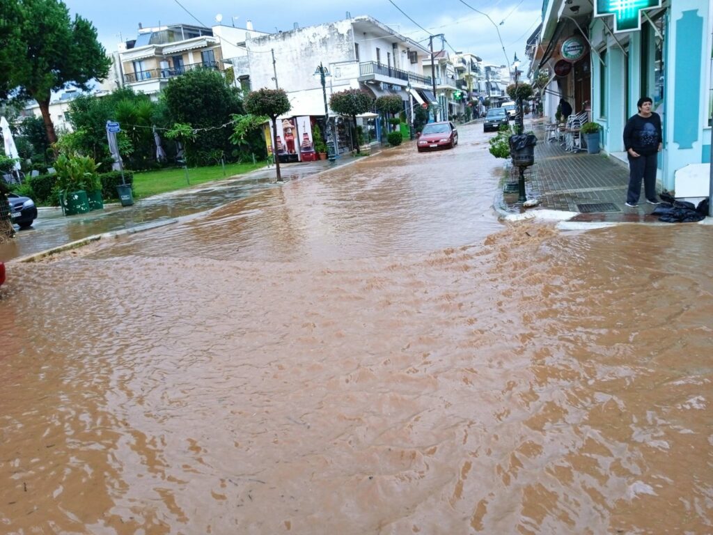 Πλημμύρες στη Βάρδα Ηλείας
