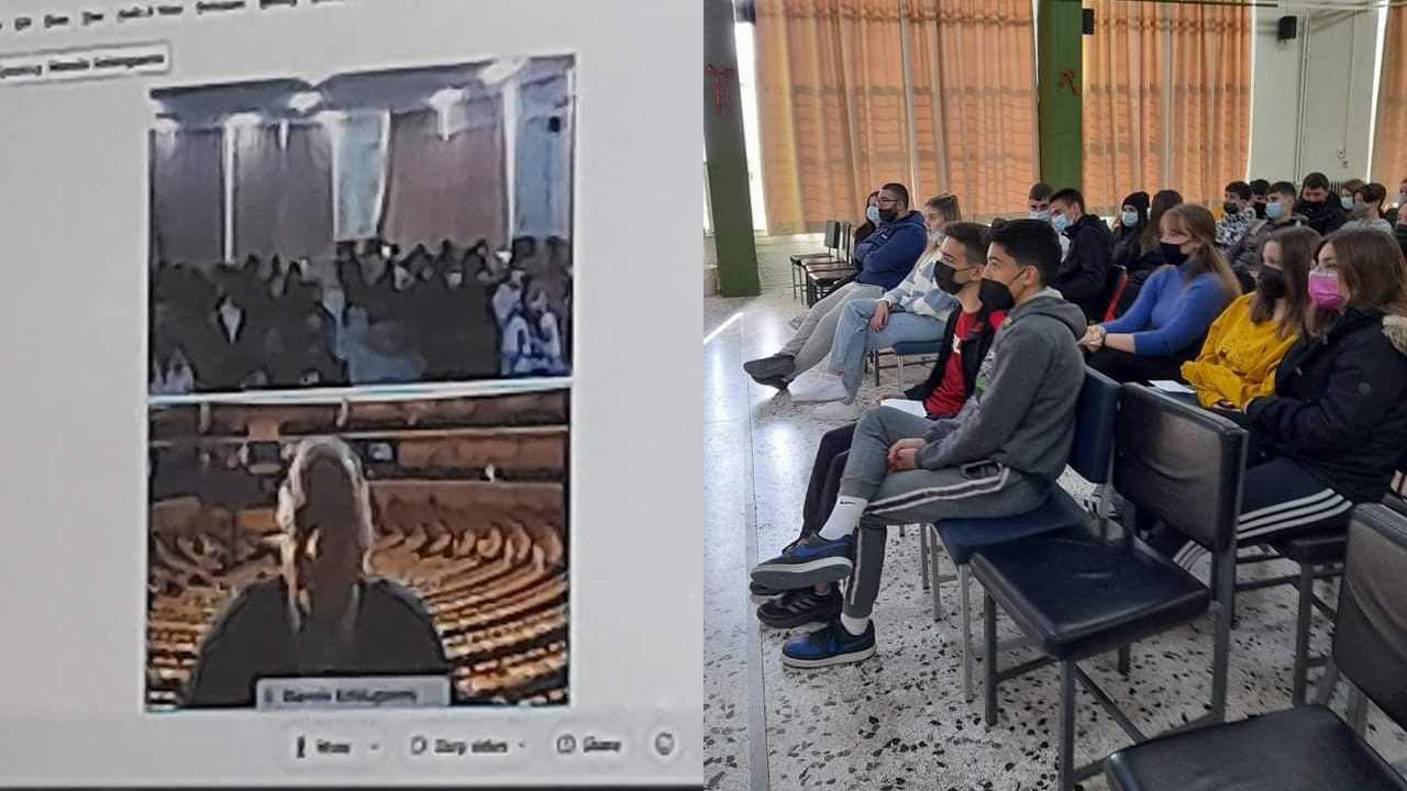 Μαθητές από το Άργος «συναντήθηκαν» διαδικτυακά με τον Μανώλη Κεφαλογιάννη