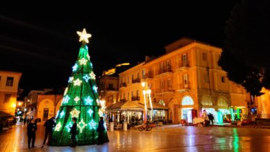 Φωταγώγηση χριστουγεννιάτικο δέντρο Ναύπλιο (1)