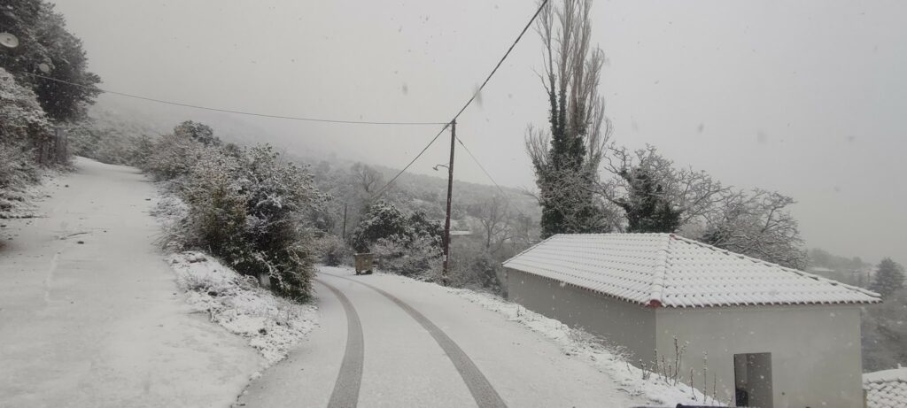 Χιόνια στο Κεφαλόβρυσο Αργολίδα (3)
