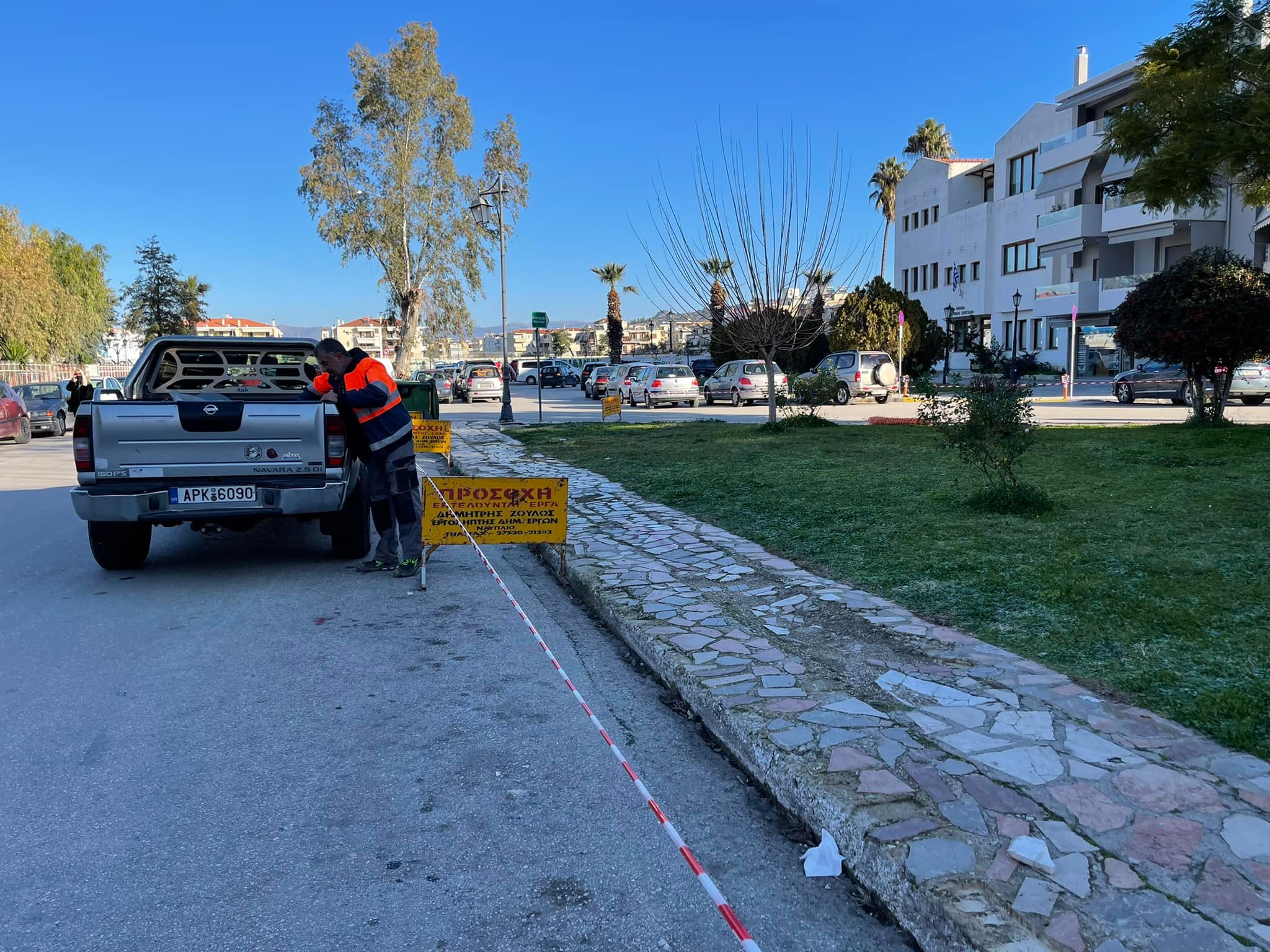 Έργα σε εμπορικούς δρόμους 3 Ναύπλιο