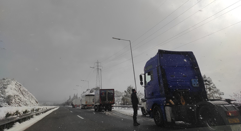 Χιόνια κακοκαιρία Ελπίδα Πελοπόννησος (3)