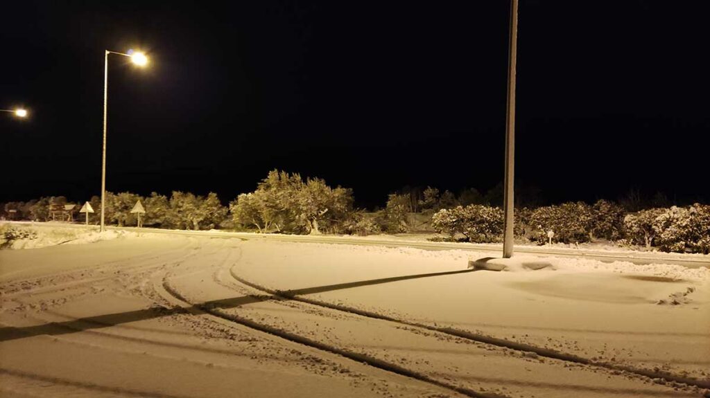 Χιόνια στους δρόμους της Αργολίδας (3)