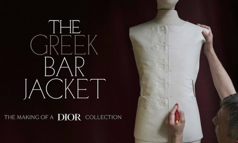 dior greek bar jacket
