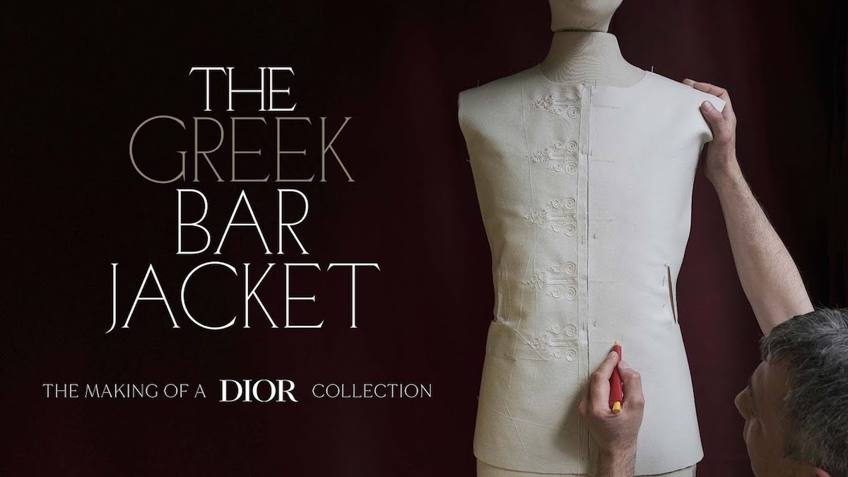 dior greek bar jacket