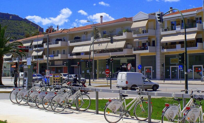 Διαστάυρωη οδού Άργους και Χ. Τρικούπη Ναύπλιο