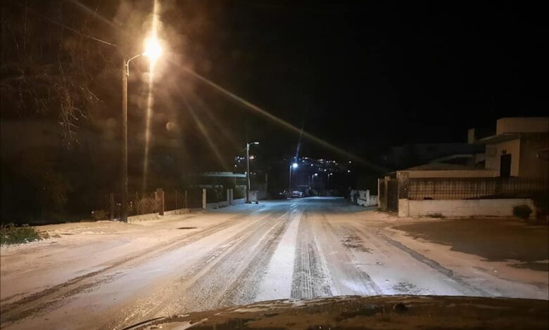 Επίδαυρος χιόνια 1 25 1 2022