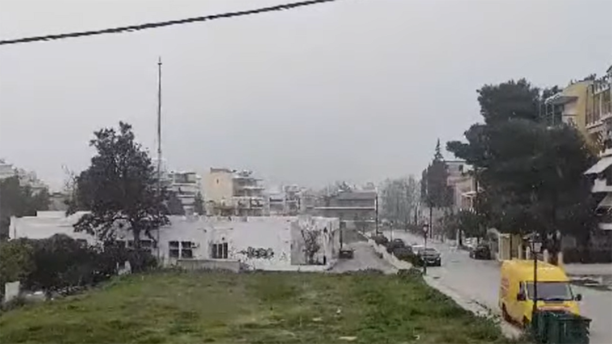 Χιόνισε στο Λουτράκι – Πάγωσε η Κορινθία (Βίντεο)
