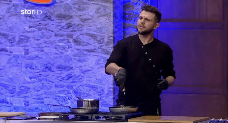 Master Chef: Ο Νικήτας από την Καλαμάτα μαγείρεψε με υλικά από το περιβόλι της γιαγιάς του και πήρε την ποδιά