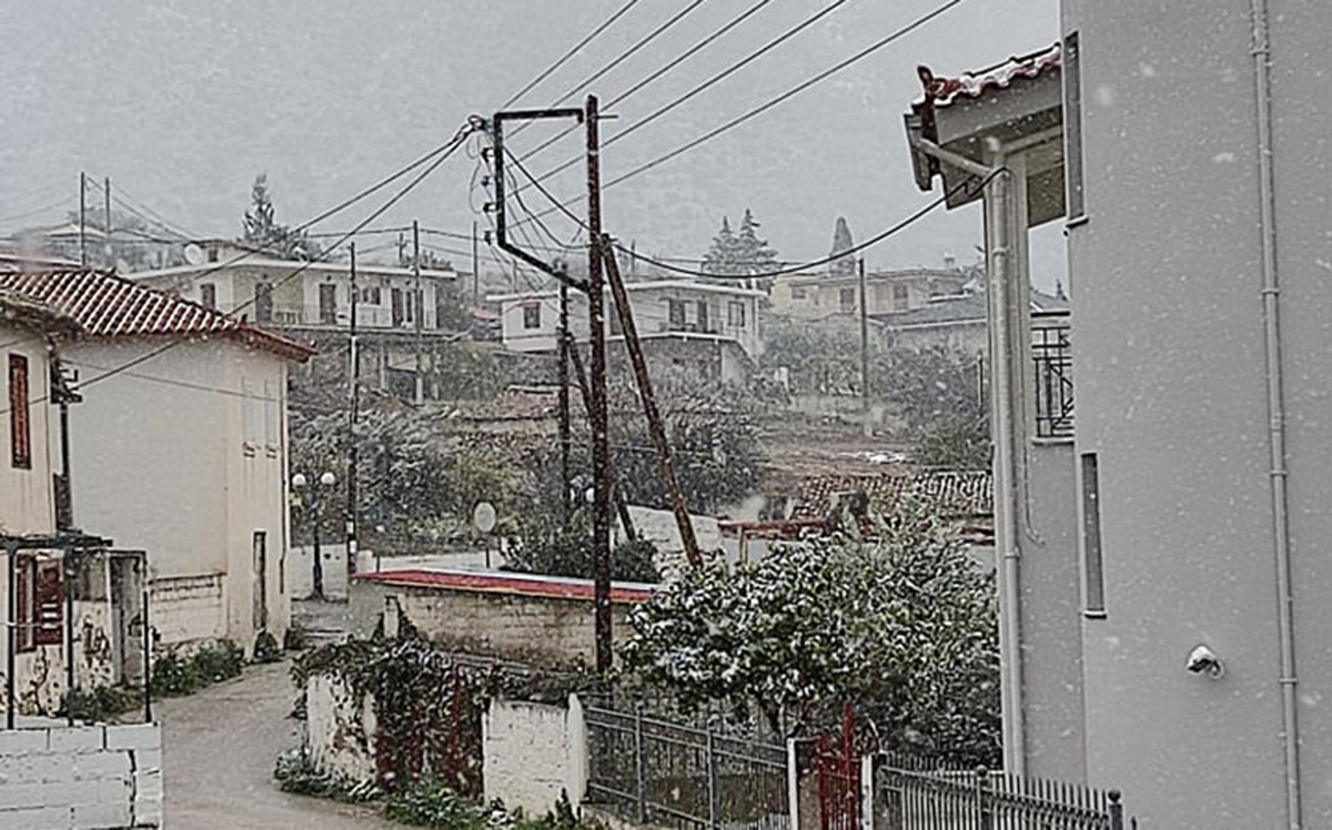 Κακοκαιρία Ελπίδα: Κρίσιμες οι επόμενες ώρες στην Αργολίδα – Χιόνια στον κάμπο