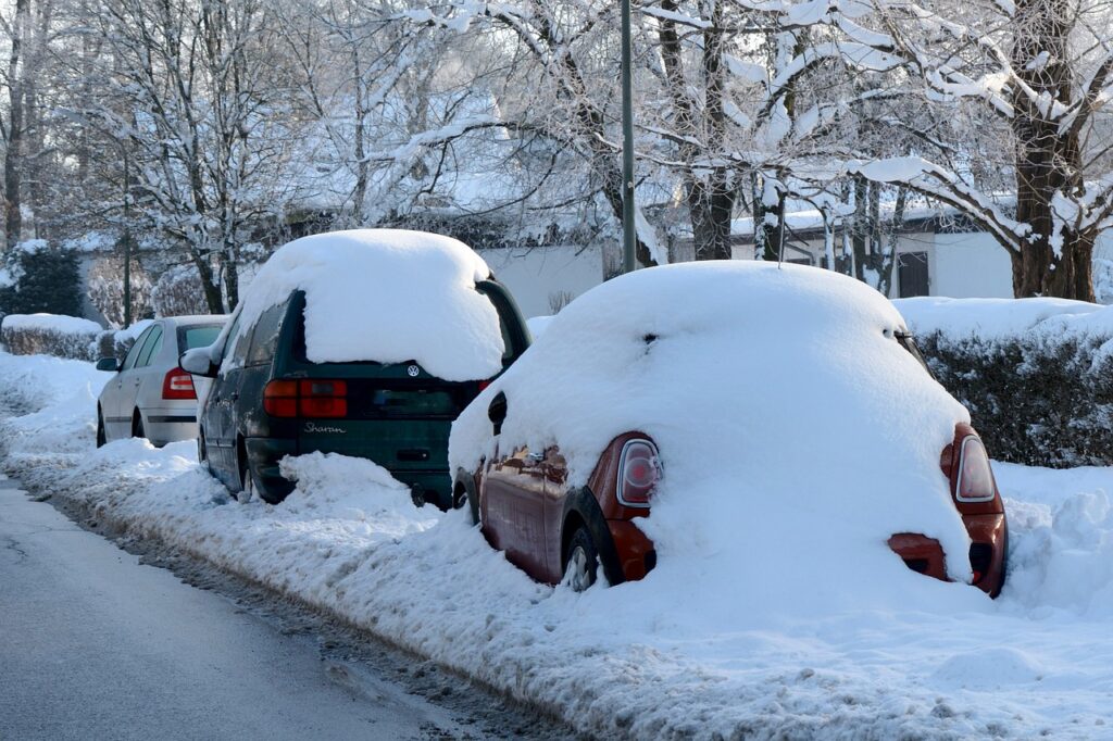 Χιόνια αυτοκίνητα