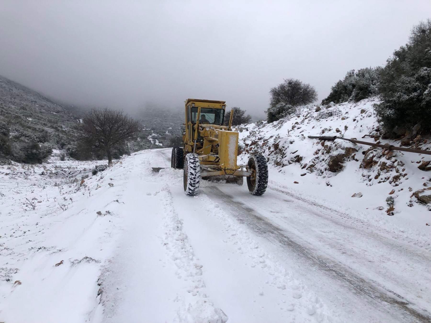 Χιόνια δήμος Άργους Μυκηνών (1)