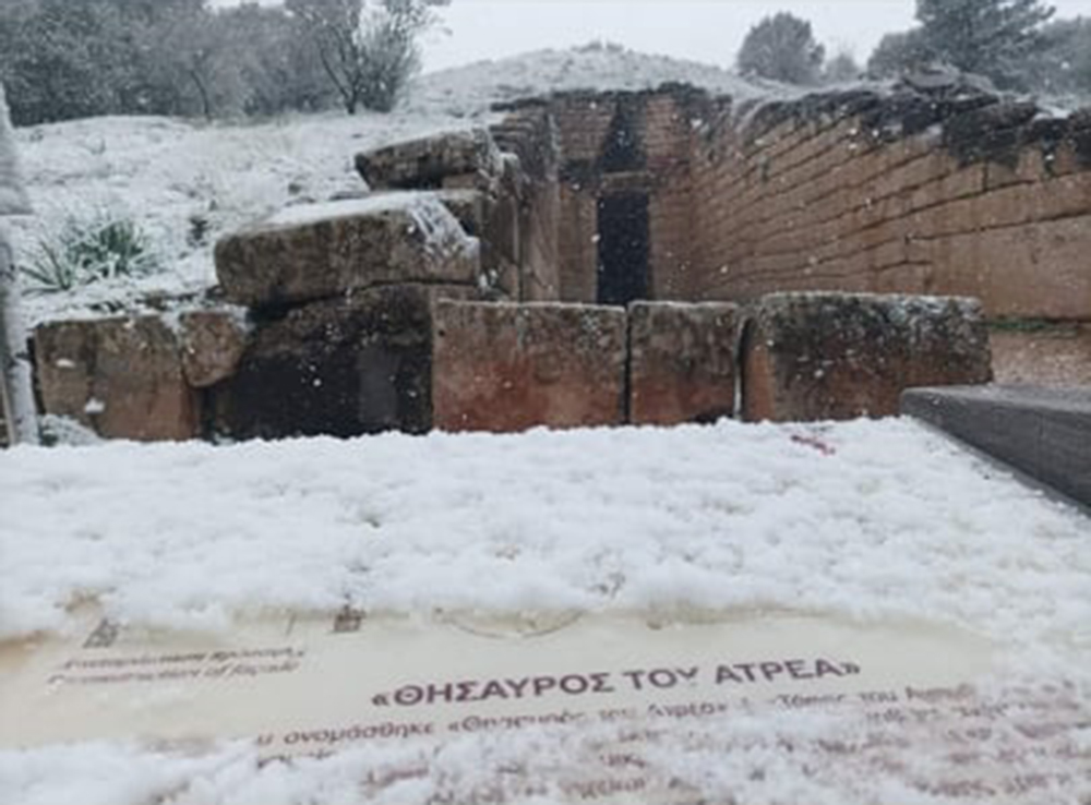 Αργολίδα: Έκλεισε και αρχαιολογικούς χώρους η «Ελπίδα»