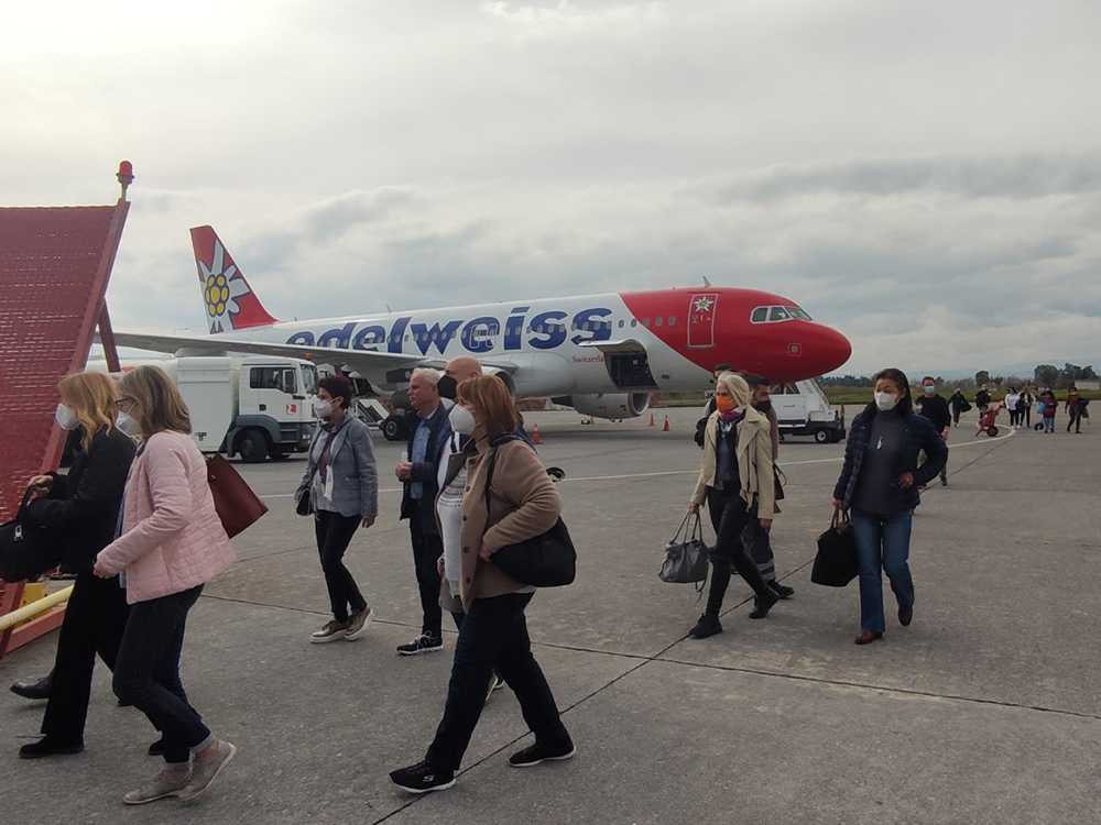 Από Ζυρίχη και Μόναχο οι πρώτοι φετινοί τουρίστες στο αεροδρόμιο Καλαμάτας