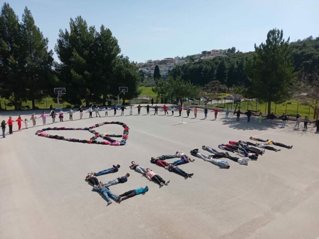 Μύνημα κατά του πολέμου μαθητές Ερμιόνη (2)