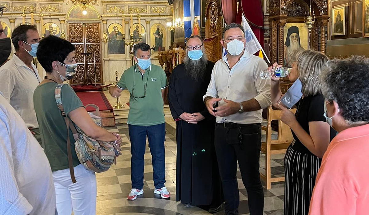 Ναύπλιο: Ολοκληρώθηκαν οι άμεσες εργασίες υποστύλωσης στον Άγιο Γεώργιο – «Καθήκον μας η προστασία του» δήλωσε ο Διδασκάλου