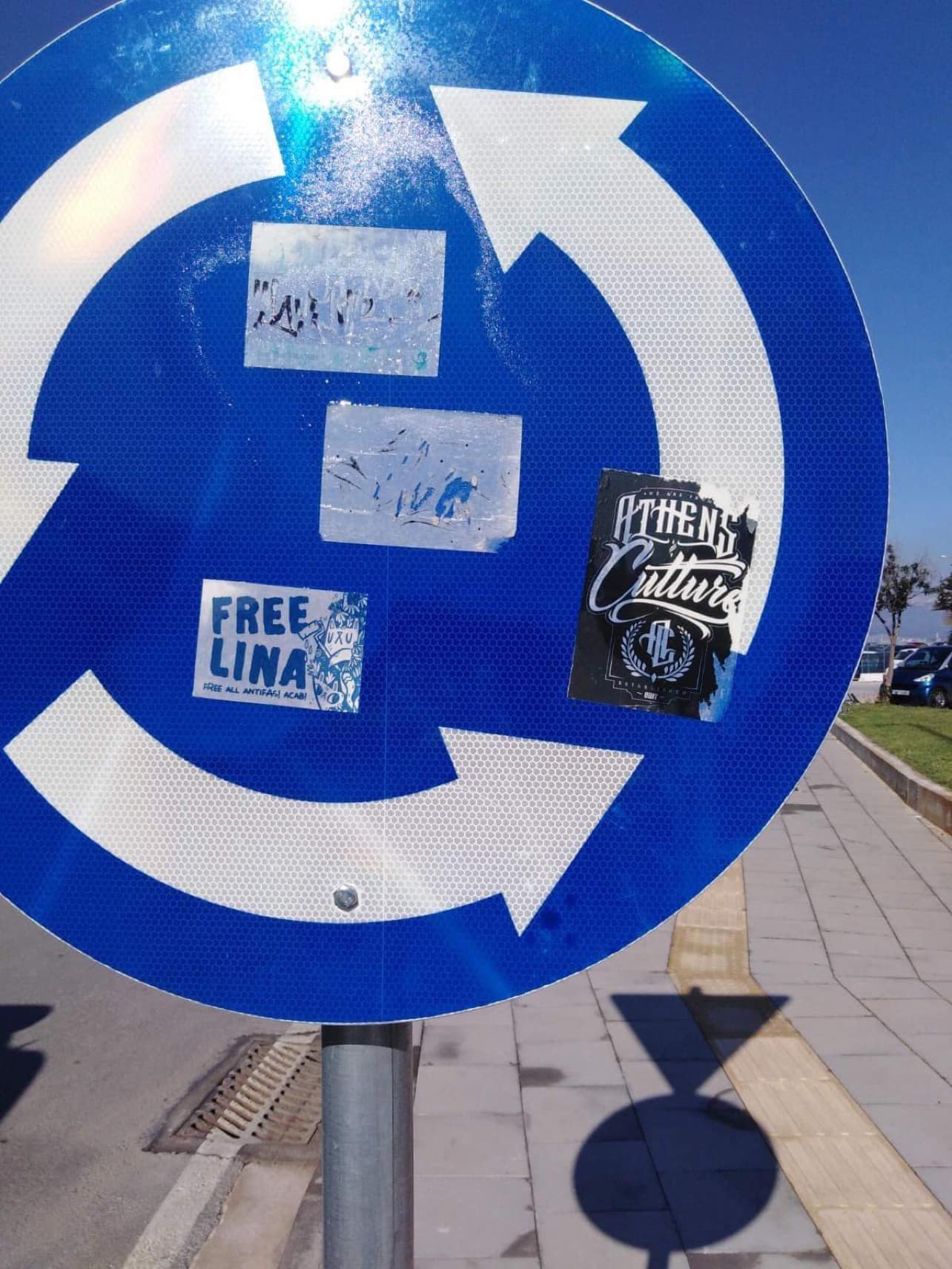 Πινακίδες σήμανσης καθαρισμός Ναύπλιο (7)