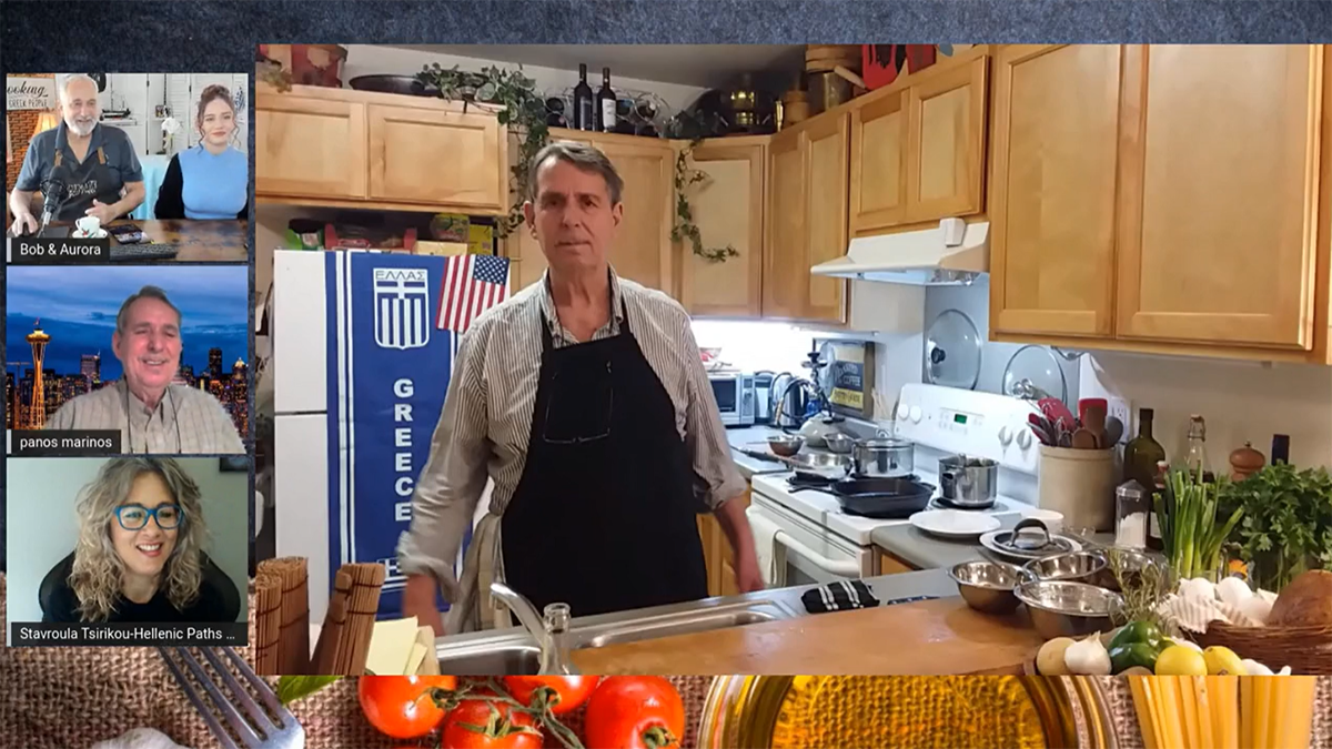 Στην Ουάσινγκτον με τον σεφ Πάνο Μαρίνο από το Ναύπλιο (Βίντεο)