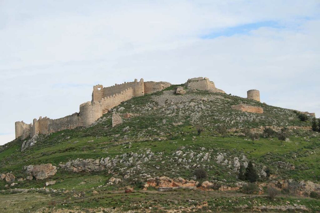 Il castello di Larissa di Argo domina la città antica