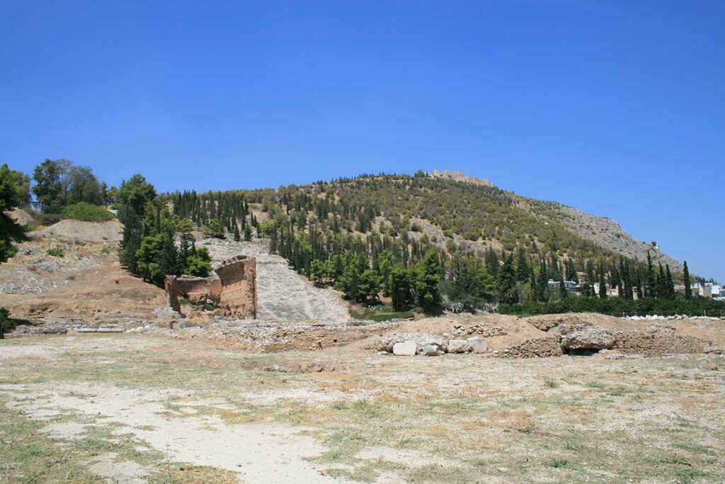 Il teatro antico e il mercato di Argo