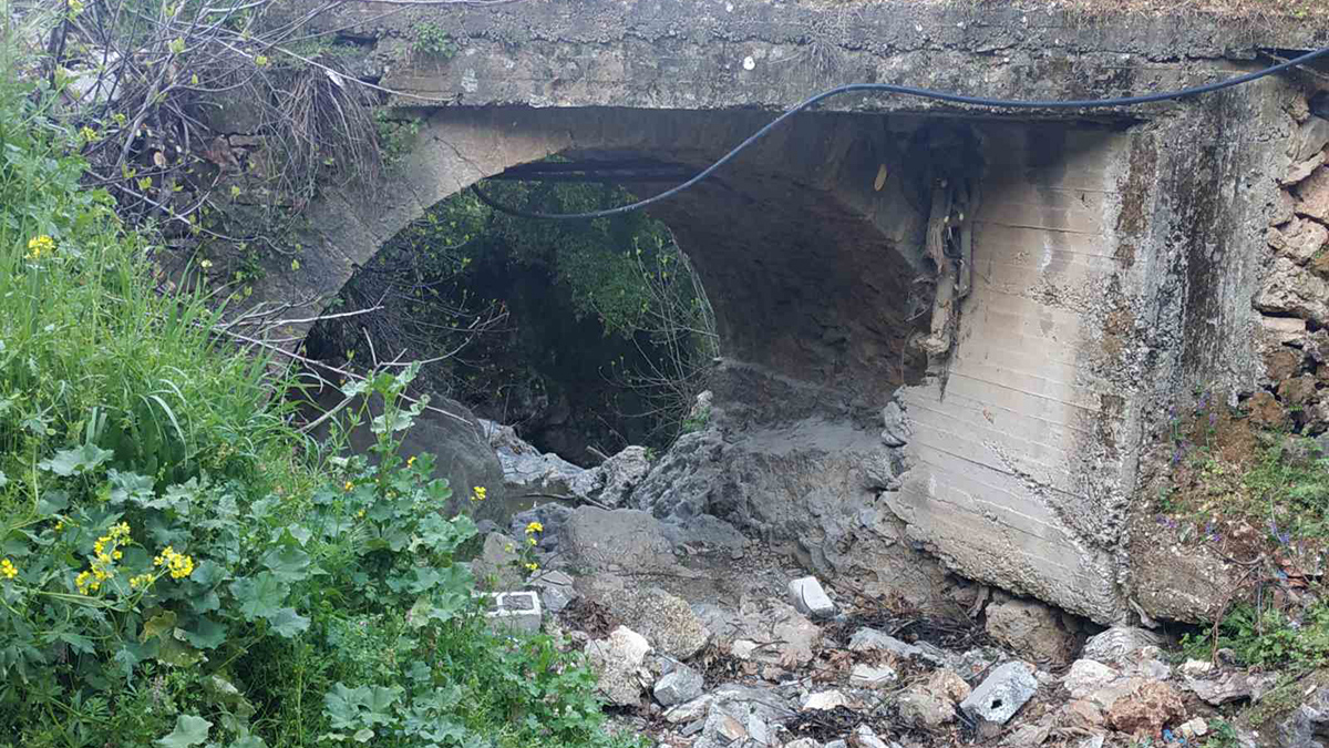 Καθαρισμός ρέματος Καρυά