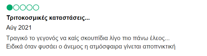 Σχόλια για Καραθώνα στο tripadvisor (4)