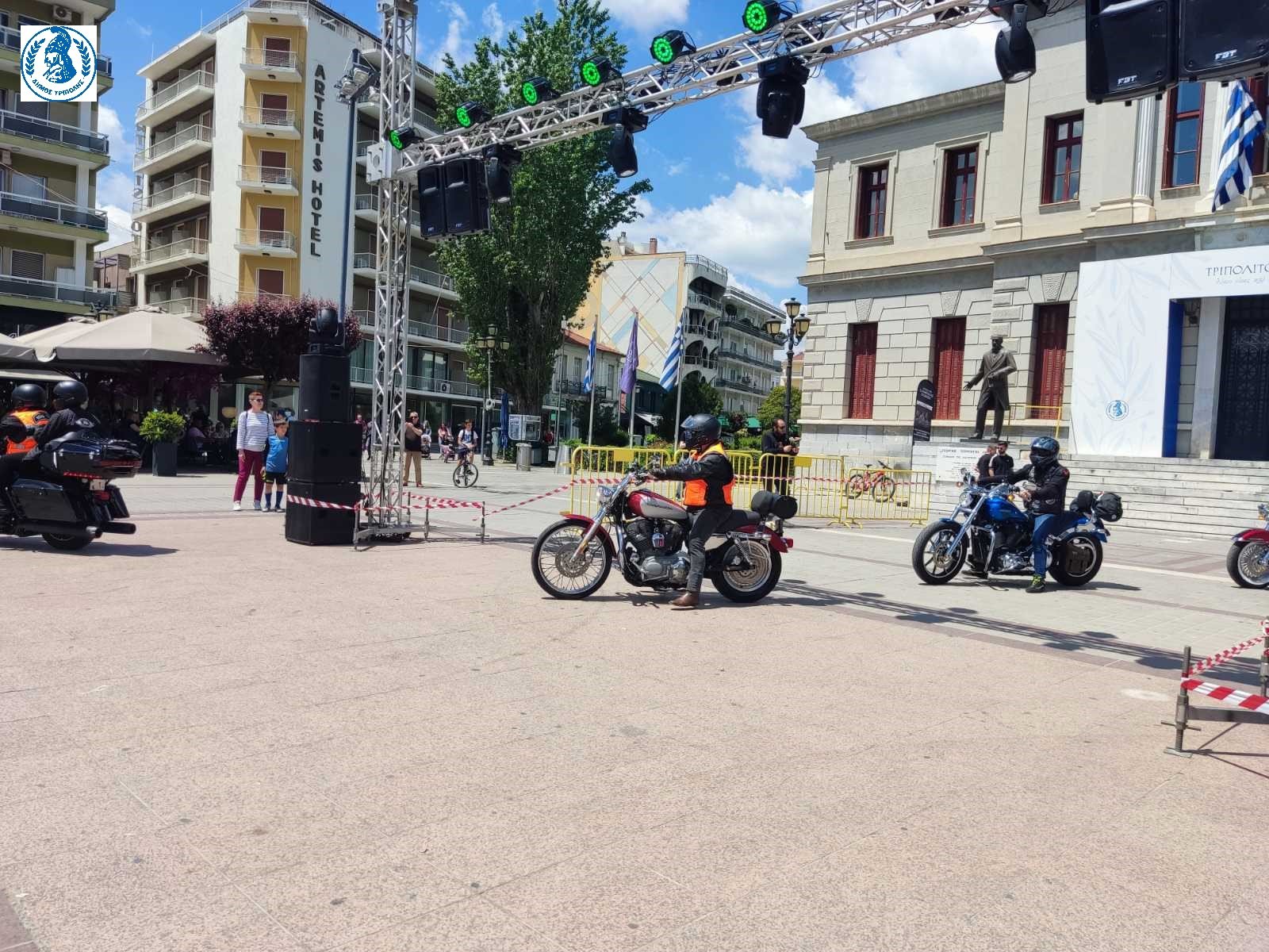 Τρίπολη μηχανοκίνητη Ολυμπιακή πορεία (10)