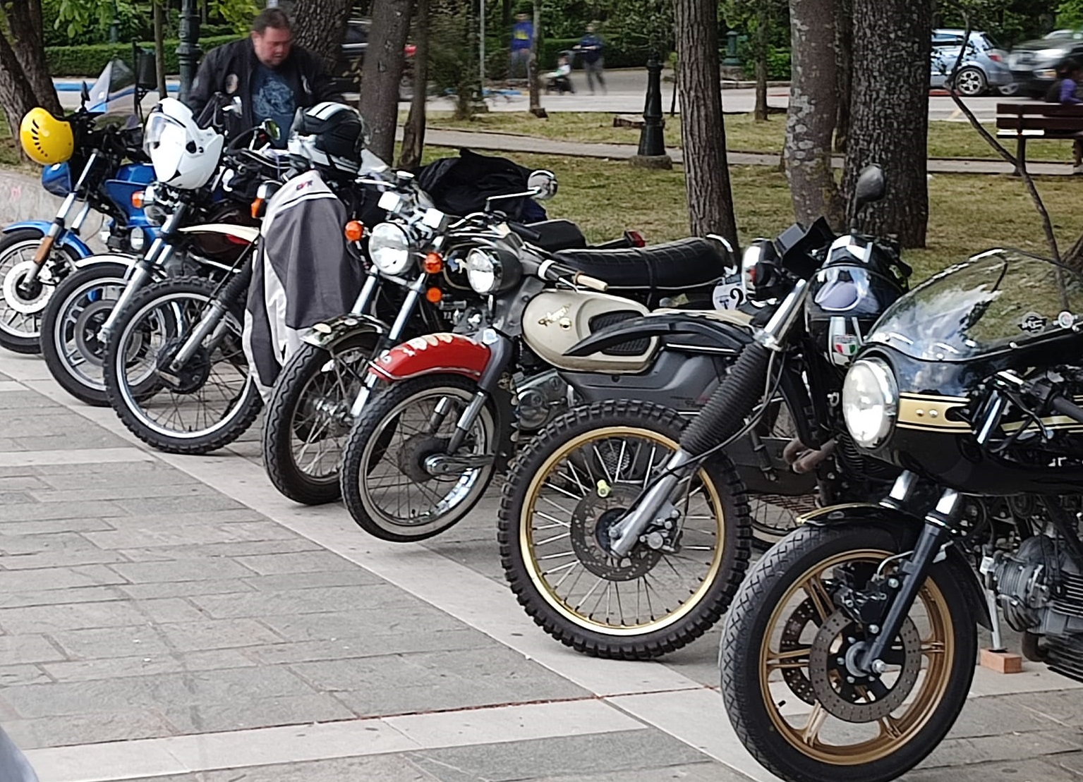 Κλασικές μοτοσικλέτες σε Ναύπλιο, Τρίπολη, Πάρνωνα και Μαίναλο