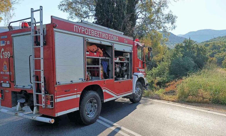 Απεγκλωβισμός πυροσβεστική φίχτια (1)