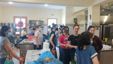 Μαθητές συσσίτιο Ευαγγελίστρια 4