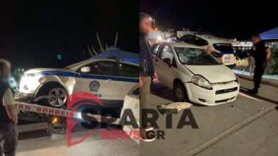 Τροχαίο δυστήχημα στη Μονεμβασιά