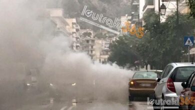 Φωτιά σε αυτοκίνητο στο Λουτράκι
